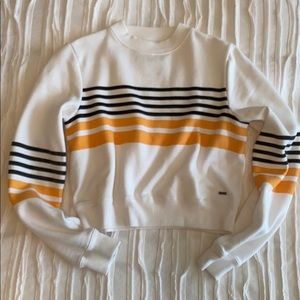 Hollister Cropped Sweatshirt Size Small